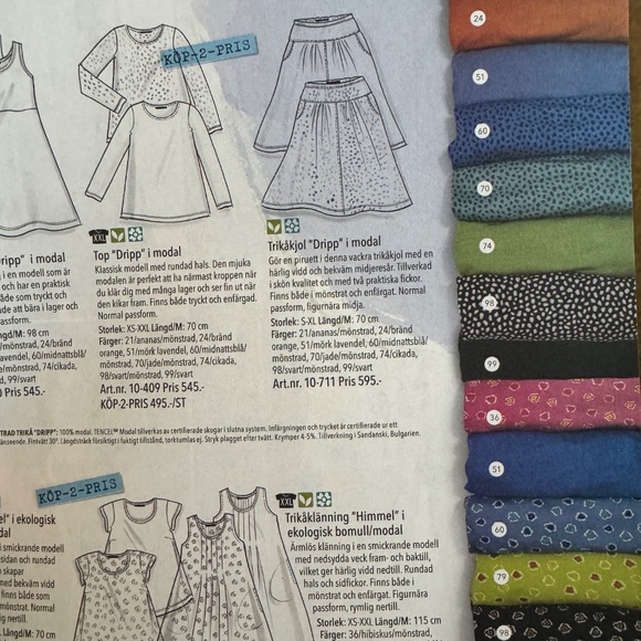 Gudrun Sjödén “Himmel” Top – Hibiscus Print – XS – Organic Cotton & Modal - Picture 5 of 6